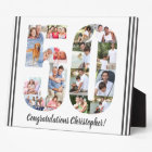 Photo Collage Personalized Number 50 Birthday