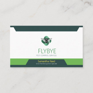 Photo Collage Pest Control Business Card