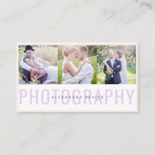 Photo collage photography Business Card