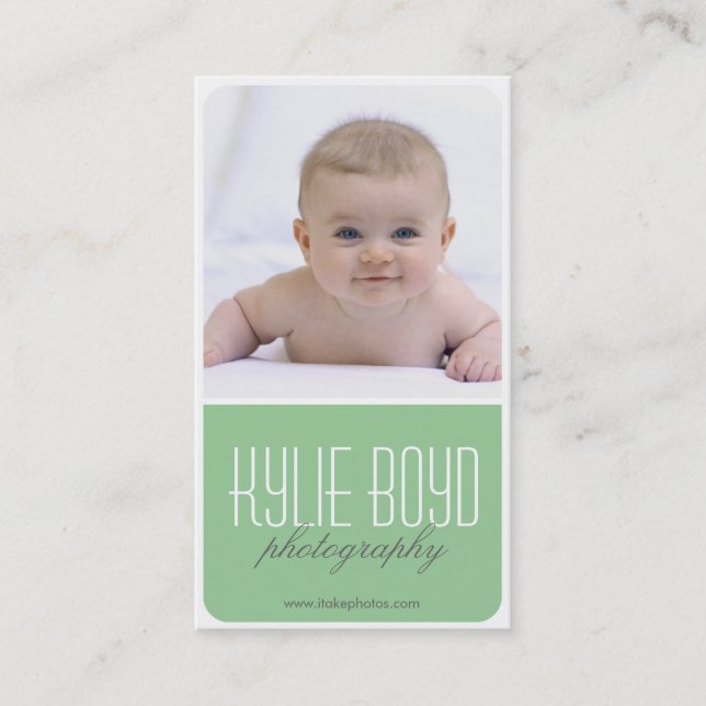 Photo Collage Photography Business Cards (Front)