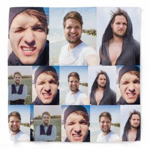 Photo Collage Put Your Face On a Bandana