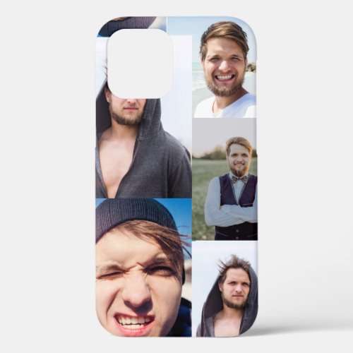 Photo Collage Put Your Face On an iPhone 12 Case