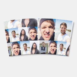 Photo Collage Put Your Face On Coffee Cup Sleeve