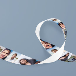 Photo Collage Put Your Face On Satin Ribbon