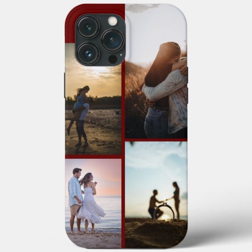 Photo Collage Romantic  iPhone 13 Pro Max Case