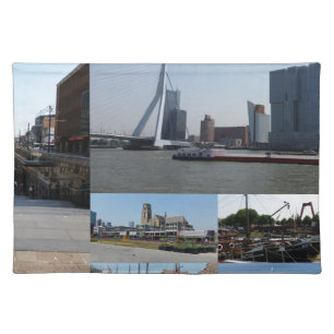 Photo collage Rotterdam 3 Placemat