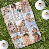 Photo Collage Simple Monogram Picture