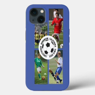 Photo collage soccer iPhone 13 case