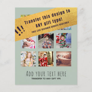 Photo Collage Template Flyer