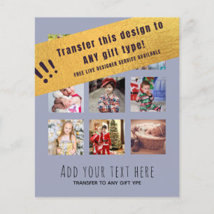Photo Collage Template Flyer