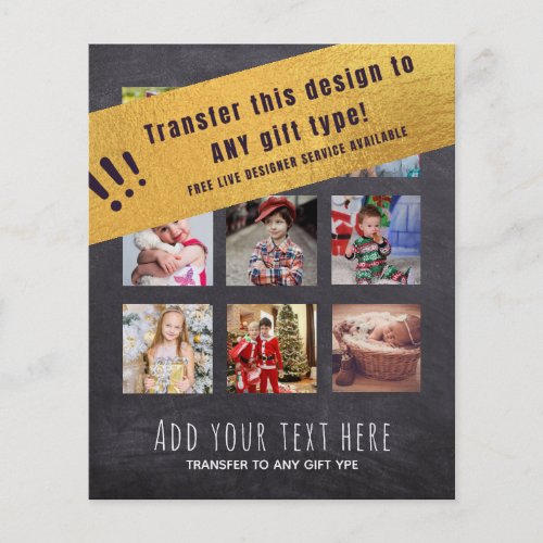 Photo Collage Template Flyer