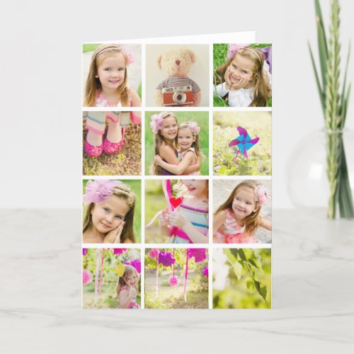 Photo Collage Template Personalized