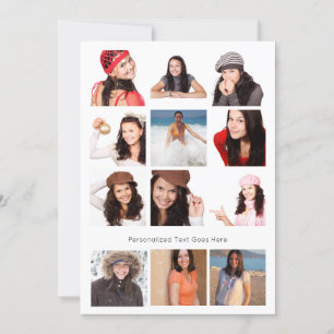 Photo Collage Twelve Photo Personalized