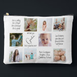 Photo Collage We Love You Best Grandma Ever       Accessory Pouch<br><div class="desc">Black and white unique elegant modern cute photo collage with trendy artistic typography with dedication to your beloved grandmother to celebrate Mother's Day or grandma's birthday with this nice keepsake. Personalize it with your best photos and grandchildren's names.</div>