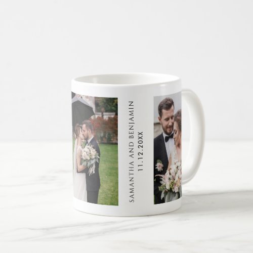 Photo Collage Wedding Bridesmaid Thank You Coffee Mug