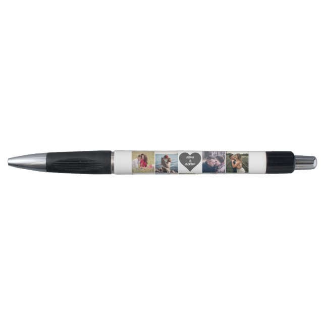 Photo Collage Wedding Custom Pen (Front)