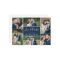 Photo Collage Wedding Thank You Flat Card | Navy