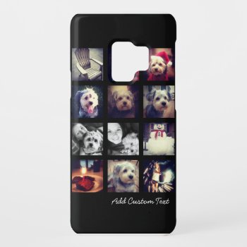 Photo Collage With Black Background Case-mate Samsung Galaxy S9 Case by icases at Zazzle