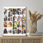 Photo Collage You're Still the One 20 Picture Canvas Print<br><div class="desc">Wedding anniversary photo canvas gift for your partner. The design features oversized print which reads "You're Still the One", displayed as an overlay on your pictures. The photo template is set up for you to add 20 of your favorite photos, all of which are displayed in vertical portrait format. This...</div>