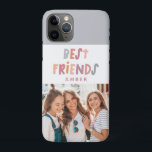 Photo colorful fun typography best friends iPhone 11 pro case<br><div class="desc">Photo colorful fun typography girly best friends design. Part of a modern collection.</div>