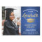 Photo Congratulations Blue Gold White Graduation