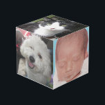 Photo Cube (4 inch)<br><div class="desc">This 4 inch Photo Cube makes a great gift! Great for parents,  grandparents,  newlyweds,  etc. Great gift for someone's office.</div>