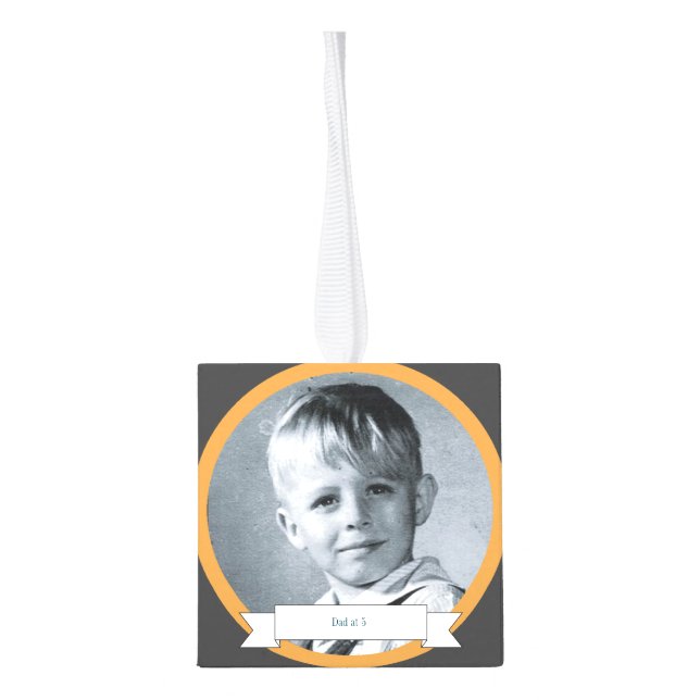 Photo Cube Ornament HAMbyWG (Back)