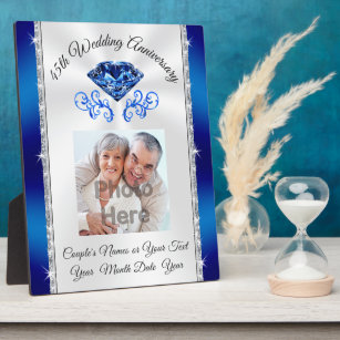 45th Wedding Anniversary Gifts for Parents, Couple