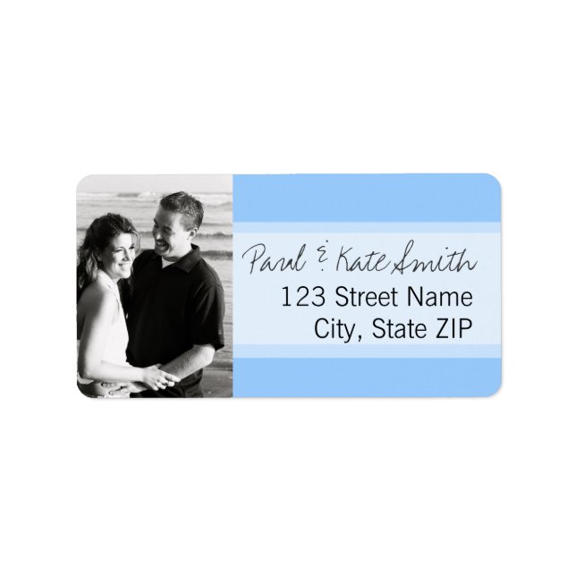 Photo Custom Address Labels (Front)