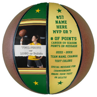 Photo, Custom Basketball for Seniors, Players,