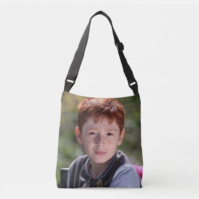 Photo custom double sided tote  (Front)