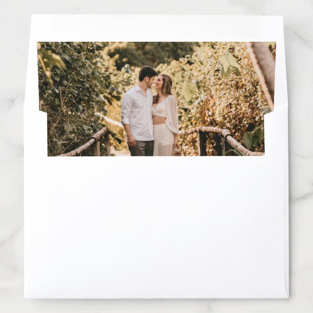 Photo Custom Envelope Liner (In Envelope)