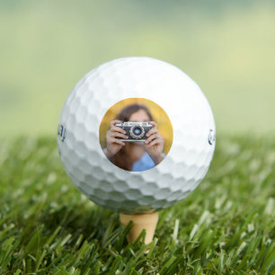 Photo Custom Golf Balls - Funny Personalized Gift
