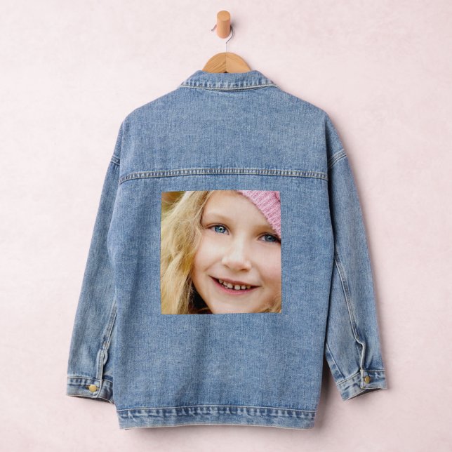 PHOTO CUSTOM JEAN DENIM JACKET (Hangar)