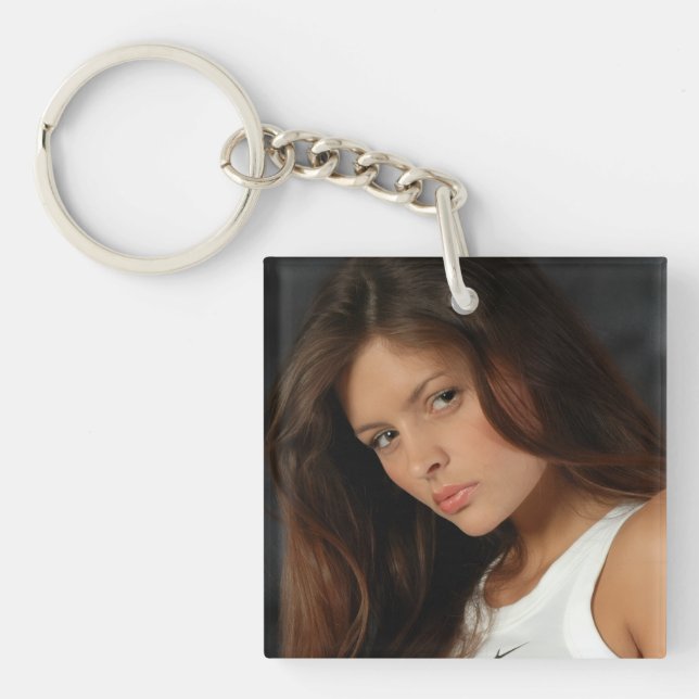 PHOTO CUSTOM  KEYCHAIN (Front)