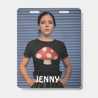 PHOTO CUSTOM NAME BADGE