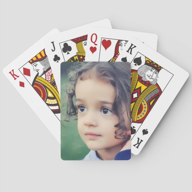 PHOTO CUSTOM PLAYING CARDS (Back)