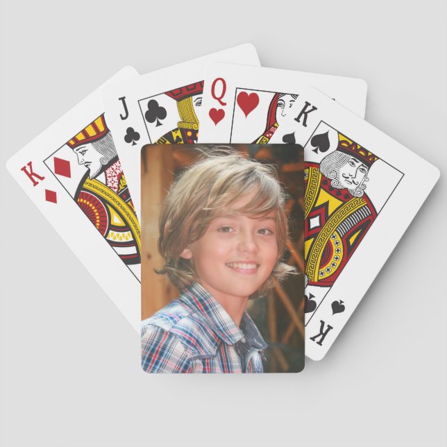  PHOTO CUSTOM PLAYING CARDS (Back)