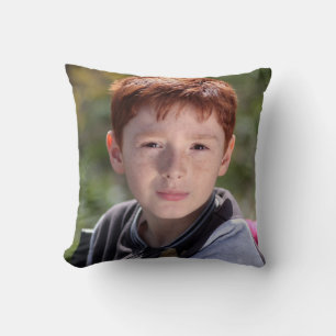 Photo custom throw pillow for Grandma