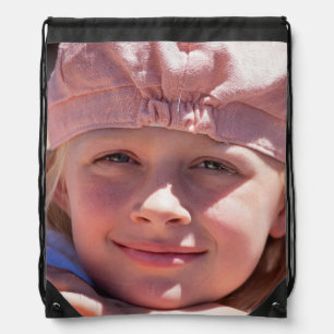 PHOTO CUSTOM TOTE DRAWSTRING BAG