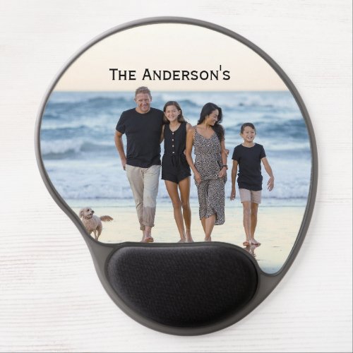 Photo Customize Monogram Personalize Picture Gel Mouse Pad