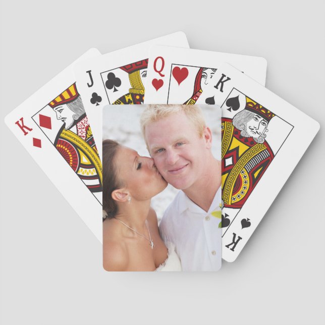 Photo Customized Playing Cards (Back)