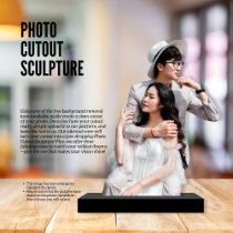 Photo Cutout Sculpture