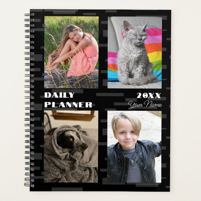Photo Daily Planner 6 Pictures HAMbyWG (Front)