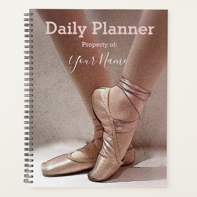 Photo Daily Planner Ballet Couple - HAMbWG (Front)