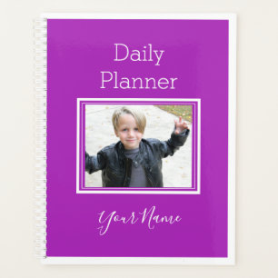 Photo Daily Planner in ANY Color - HAMbWG