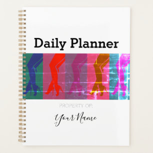 Photo Daily Planner in Black and White - HAMbWG