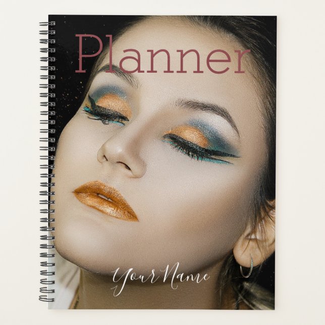 Photo Daily Planner Make-Up Artist - HAMbWG (Front)