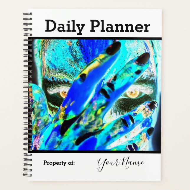 Photo Daily Planner Science Theme HAMbWG (Front)