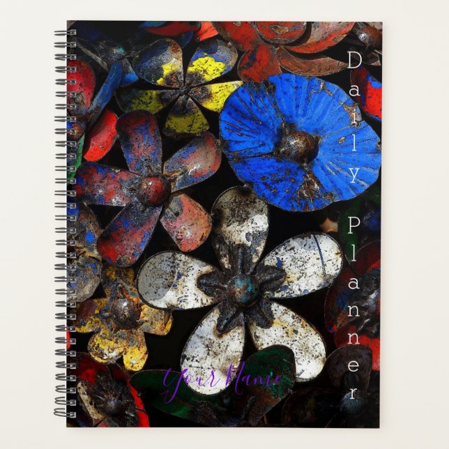 Photo Daily Planner with Full Color Photo - HAMbWG (Front)